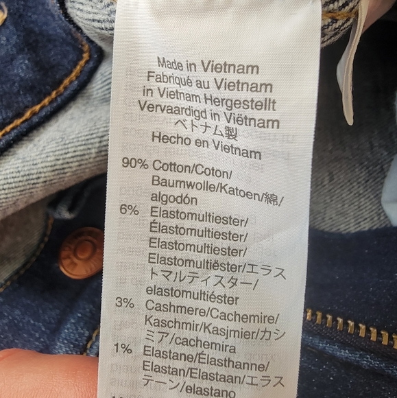 Like NEW Madewell 10" high-rise skinny jeans, 24 - Picture 4 of 11